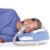 Contour CPAP Pillow 2.0 - 2-in-1 Cooling Plush CPAP Comfort Pillow - Reduce Air Leaks & Mask Pressure, Hose Tangles, Mask Discomfort & Adjust Thickness, for Side, Stomach, Back Sleepers, All Masks - White
