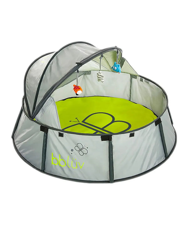 BBLUV Nido Travel & Play Tent for Babies | SPF 50+ UV Protection, Mosquito Net, Easy Pop-Up Design | Portable, Foldable & Lightweight Tent for Beach, Park & Travel