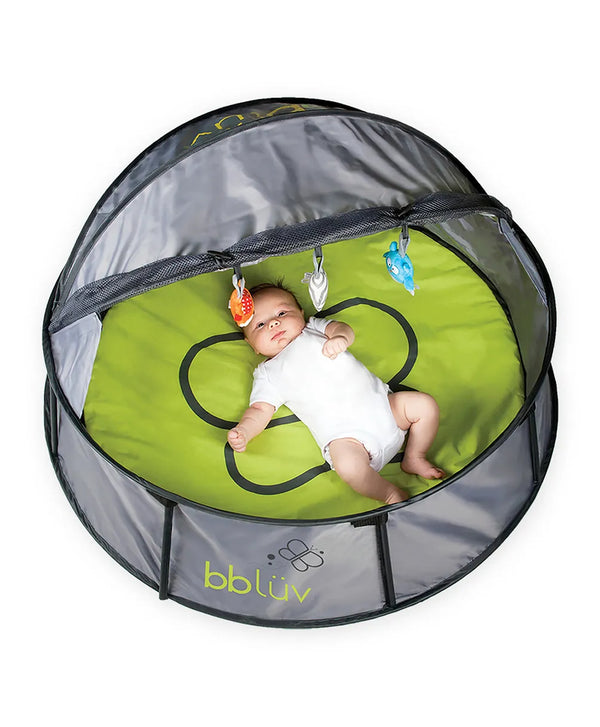 BBLUV Nido Travel & Play Tent for Babies | SPF 50+ UV Protection, Mosquito Net, Easy Pop-Up Design | Portable, Foldable & Lightweight Tent for Beach, Park & Travel