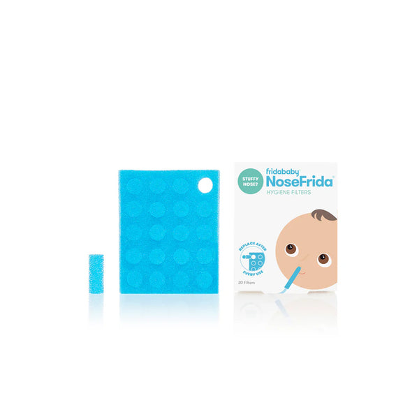 Frida Baby Nasal Aspirator 20 Nose Frida Filter Refills, Hygiene Filters for NoseFrida The Snotsucker