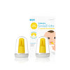 Frida Baby Baby's First Finger Toothbrush with Storage Case, 3 Months and Up - Yellow