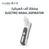Electric Nasal Aspirator with Rechargeable Battery | 5 Suction Levels | 3 Soft Silicone Nozzles | Heat Sterilizable | Lullabies & Lights | Hygienic Case | Portable Baby Nose Cleaner