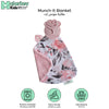 Teething Blanket for Babies | Soft Silicone Teether | Cactus Design | BPA-Free & Safe | Machine Washable | 25 x 25 x 3 cm | Suitable for 3-12 Months - MB15RP