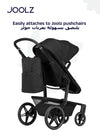 Stylish Diaper Backpack | Spacious Baby Bag with Portable Changing Pad | Insulated Bottle Compartment | Laptop Pocket | Eco-Friendly | Compatible with Hub/Day/Geo | Space Black | 43.5 x 32.5 x 13.5 cm - Space Black