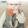 Teether - Fox Design | Food-Grade Silicone | BPA, Phthalate & Latex-Free | Easy Grip | For Babies 6 Months+ | Clip & Loop Compatible | 34 x 8 x 1 cm - TTT01F