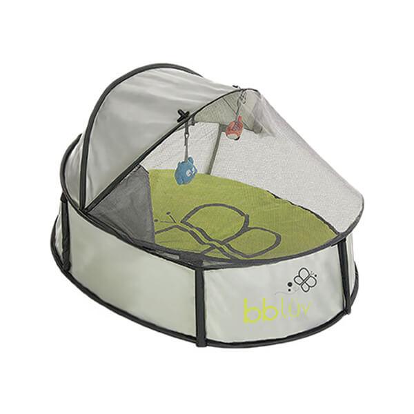 Nidö Mini Anti-UV Pop-Up Play Tent for Babies | SPF 50+ Sun Protection, Mosquito Net & Sand Shield | Lightweight, Portable Tent for Beach, Park & Travel Fun