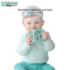 Chew Cube Baby Teether Rattle | Soft Food-Grade Silicone Teething Toy | BPA-Free | Stimulates Gripping & Motor Skills | 3M+ | Dimensions: L 8 x B 2 x H 10.5 cm - CC03M