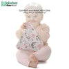 Teething Blanket for Babies | Soft Silicone Teether | Cactus Design | BPA-Free & Safe | Machine Washable | 25 x 25 x 3 cm | Suitable for 3-12 Months - MB15RP