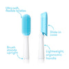 Frida Baby Fine or Straight Hair Detangling Hair Brush for Kids, Detangles Knots Without Tears or Breakage, Comb Teeth and Bristle Design
