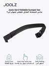 Aer² Foldable Bumper Bar for Stroller | Extra Cozy & Secure | Easy One-Hand Use | Quick Fold | Stylish Design | Safe for Toddlers | Compatible with Joolz Aer² | 10 x 50 x 8 CM - black
