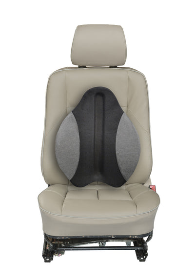 Contour Freedom Back Lumbar Support Cushion – Full-Length Comfort from Upper Back to Hips with Unique Spinal Channel, Lateral Wings & Lower Center Cutout. Lightweight Design Fits in More Chairs, Including Car Seats!