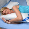 Contour L-shaped bed & Body Support Pillow – Alleviates Shoulder Pain, Knee & Hip Support for Side, Back & Stomach Sleepers. Optimizes Comfort, Eases Pressure & Discomfort for a Restful Night's Sleep