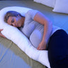 Contour Swan Original Body Pillow | Cozy, Huggable Pillow for Back, Hip, Knee, and Leg Relief | Total Comfort and Support for Side Sleepers | As Seen on TV