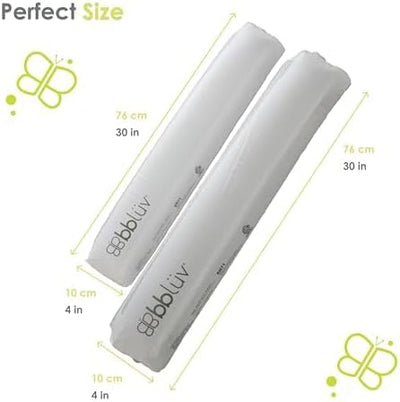 bblüv – Bümps - Inflatable Bed Bumpers for Toddlers, Kids - Lightweight & Portable Inflatable Bed Rails for Travel- Fits Twin, Full, Queen, King Beds, Leak Proof