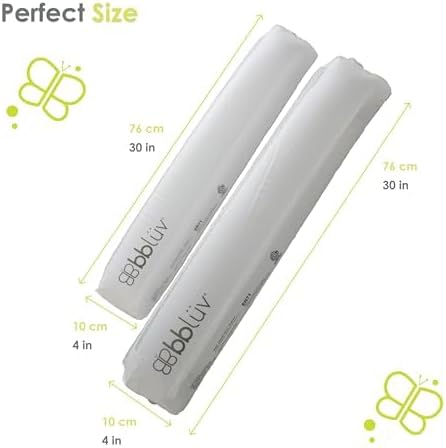 bblüv – Bümps - Inflatable Bed Bumpers for Toddlers, Kids - Lightweight & Portable Inflatable Bed Rails for Travel- Fits Twin, Full, Queen, King Beds, Leak Proof