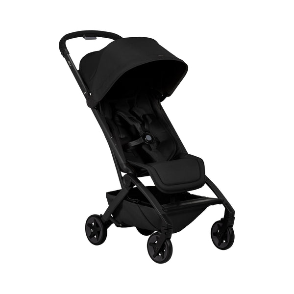 Aer² Compact & Lightweight Baby Stroller | One-Hand Fold | Suitable from Newborn to Toddler | Easy Steering | Airplane Friendly | Ultra-Compact | 44x53x23.5 CM | Space Black | 6.2 Kg