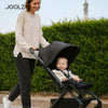 Aer² Compact & Lightweight Baby Stroller | One-Hand Fold | Suitable from Newborn to Toddler | Easy Steering | Airplane Friendly | Ultra-Compact | 44x53x23.5 CM | Space Black | 6.2 Kg