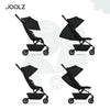 Aer² Compact & Lightweight Baby Stroller | One-Hand Fold | Suitable from Newborn to Toddler | Easy Steering | Airplane Friendly | Ultra-Compact | 44x53x23.5 CM | Space Black | 6.2 Kg