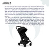 Aer² Compact & Lightweight Baby Stroller | One-Hand Fold | Suitable from Newborn to Toddler | Easy Steering | Airplane Friendly | Ultra-Compact | 44x53x23.5 CM | Space Black | 6.2 Kg