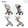 Aer² Compact & Lightweight Baby Stroller | One-Hand Fold | Suitable from Newborn to Toddler | Easy Steering | Airplane Friendly | Ultra-Compact | 44x53x23.5 CM | Sandy Taupe | 6.2 Kg