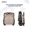 Aer² Compact & Lightweight Baby Stroller | One-Hand Fold | Suitable from Newborn to Toddler | Easy Steering | Airplane Friendly | Ultra-Compact | 44x53x23.5 CM | Sandy Taupe | 6.2 Kg