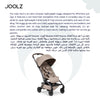 Aer² Compact & Lightweight Baby Stroller | One-Hand Fold | Suitable from Newborn to Toddler | Easy Steering | Airplane Friendly | Ultra-Compact | 44x53x23.5 CM | Sandy Taupe | 6.2 Kg