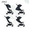 Aer² Compact & Lightweight Baby Stroller | One-Hand Fold | Suitable from Newborn to Toddler | Easy Steering | Airplane Friendly | Ultra-Compact | 44x53x23.5 CM | Navy Blue | 6.2 Kg