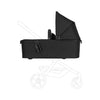 Aer² Compact & Lightweight Baby Cot | Self-Standing Fold | Suitable for Newborns | Space Black | Breathable Mattress | UPF 50+ Sun Protection | Ultra-Compact | 90x42x15 CM | 3.9 Kg