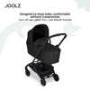 Aer² Compact & Lightweight Baby Cot | Self-Standing Fold | Suitable for Newborns | Space Black | Breathable Mattress | UPF 50+ Sun Protection | Ultra-Compact | 90x42x15 CM | 3.9 Kg
