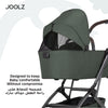 Aer² Compact & Lightweight Baby Cot | Self-Standing Fold | Suitable for Newborns | Forest Green | Breathable Mattress | UPF 50+ Sun Protection | Ultra-Compact | 90x42x15 CM | 3.9 Kg
