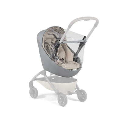 Aer2 Nest to Seat Raincover | Waterproof & Windproof Stroller Rain Cover | Transparent Ripstop Weather Shield | Ventilation Window | Storage Pouch | Fits 115 x 46 x 107 cm