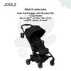 Lightweight Aer2 Baby Stroller with Bumper Bar & Cup Holder | Easy Fold One-Hand | Newborn to Toddler Travel Buggy | Comfortable Reclining Seat | 83×45×105 CM