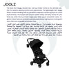 Lightweight Aer2 Baby Stroller with Bumper Bar & Cup Holder | Easy Fold One-Hand | Newborn to Toddler Travel Buggy | Comfortable Reclining Seat | 83×45×105 CM