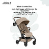 Lightweight Aer2 Baby Stroller with Bumper Bar & Cup Holder | Easy Fold One-Hand | Newborn to Toddler Travel Buggy | Comfortable Reclining Seat | 83×45×105 CM-Forest Green