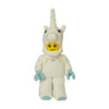 Manhattan Toys LEGO Unicorn Girl Plush Character Toy, Soft Collectible Fantasy Doll for Kids, Cute Room Decor, Gift for Boys & Girls, Stuffed Figure, 35.5 cm