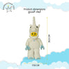 Manhattan Toys LEGO Unicorn Girl Plush Character Toy, Soft Collectible Fantasy Doll for Kids, Cute Room Decor, Gift for Boys & Girls, Stuffed Figure, 35.5 cm