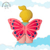 Manhattan Toys LEGO Butterfly Girl Plush Character Toy, Soft Collectible Fantasy Doll for Kids, Cute Room Decor, Gift for Boys & Girls, Stuffed Figure, 17.8W x 9D x 35.5H cm