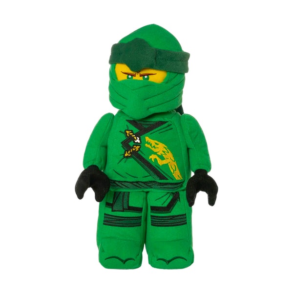 Manhattan Toys LEGO Ninjago Lloyd Plush Character Toy, Soft Collectible Ninja Doll for Kids, Bedroom Decor, Gift for Boys & Girls, Stuffed Figure, 17.8W x 9D x 35.5H cm