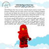 Manhattan Toys LEGO Ninjago Kai Plush Character Toy, Soft Collectible Ninja Doll for Kids, Bedroom Decor, Gift for Boys & Girls, Stuffed Figure, 17.8W x 9D x 35.5H cm