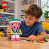 Manhattan Toys LEGO Watermelon Guy Small Plush Character Toy, Soft Collectible Costume Doll for Kids, Cute Room Decor, Gift for Boys & Girls, Stuffed Figure, 23.9 cm