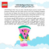 Manhattan Toys LEGO Watermelon Guy Small Plush Character Toy, Soft Collectible Costume Doll for Kids, Cute Room Decor, Gift for Boys & Girls, Stuffed Figure, 23.9 cm