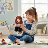 Manhattan Toys LEGO Hermione Granger Plush Character Toy, Soft Collectible Wizard Doll for Kids, Room Decor, Gift for Boys & Girls, Stuffed Figure, 17.8W x 12.1D x 30.5H cm