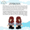 Manhattan Toys LEGO Hermione Granger Plush Character Toy, Soft Collectible Wizard Doll for Kids, Room Decor, Gift for Boys & Girls, Stuffed Figure, 17.8W x 12.1D x 30.5H cm