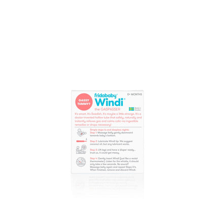 Frida Baby Windi Gas Passer, Baby Gas Relief and Colic Baby Relief, Baby Constipation Relief