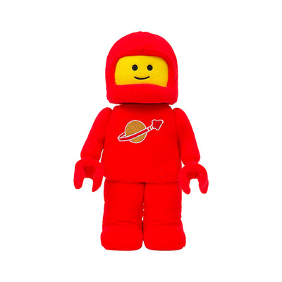 Manhattan Toys LEGO Red Astronaut Plush Character Toy, Soft Collectible Space Doll for Kids, Room Decor, Gift for Boys & Girls, Stuffed Figure, 17.8W x 9D x 35.5H cm