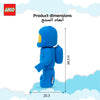 Manhattan Toys LEGO Blue Astronaut Plush Character Toy, Soft Collectible Space Doll for Kids, Room Decor, Gift for Boys & Girls, Stuffed Figure, 23.9 cm