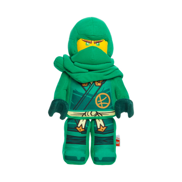 Manhattan Toys LEGO Ninjago Lloyd Plush Character Toy, Soft Collectible Ninja Doll for Kids, Bedroom Decor, Gift for Boys & Girls, Stuffed Figure, 17.8 cm