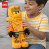 Manhattan Toys LEGO Ninjago Arin Plush Character Toy, Soft Collectible Ninja Doll for Kids, Bedroom Decor, Gift for Boys & Girls, Stuffed Figure, 17.8 cm