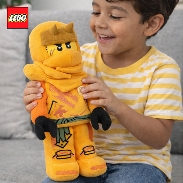 Manhattan Toys LEGO Ninjago Arin Plush Character Toy, Soft Collectible Ninja Doll for Kids, Bedroom Decor, Gift for Boys & Girls, Stuffed Figure, 17.8 cm