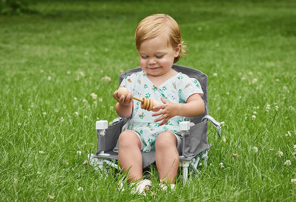Portable Baby Booster Seat with Tray – Lightweight, Foldable & Travel-Ready High Chair for Indoor & Outdoor Use – Safe, Sturdy & Easy to Clean